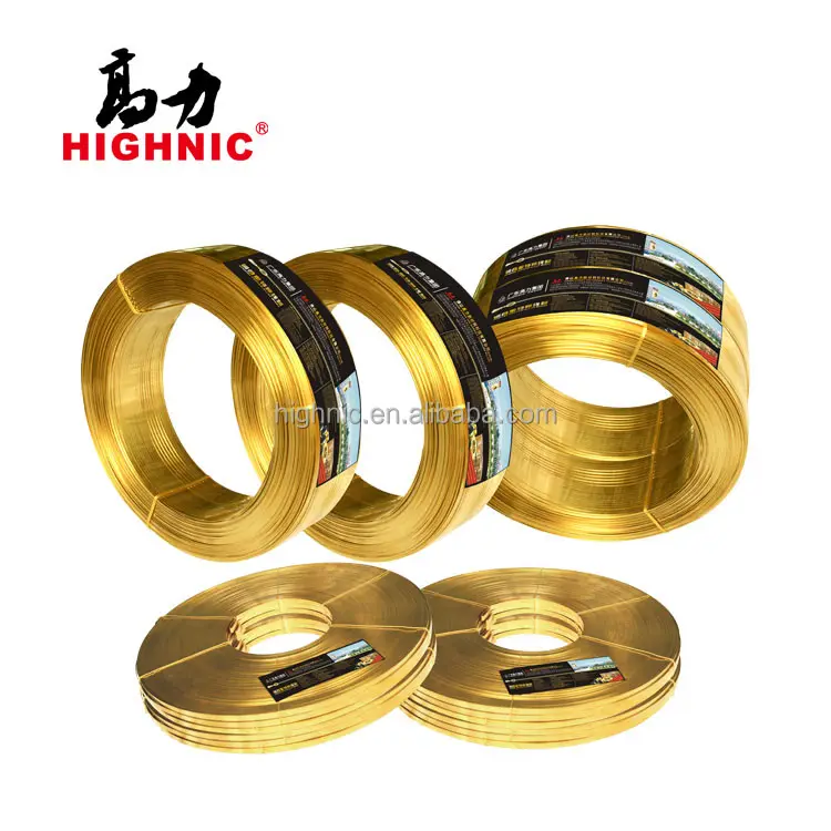 H65 brass flat wires with low lead