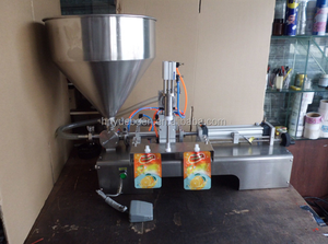 Machine de remplissage, <span class=keywords><strong>ketchup</strong></span>, sauce à pizza et tomate, conduit à piston unique - Product Image 5