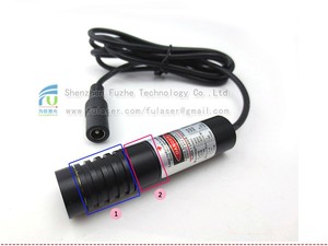 FU65029594MTX100-GD16 <1mW elementi ottici diffrattivi (DOE) 29594 punti Dot Pattern modulo laser light souce per Pseudo-casuale - Product Image 6