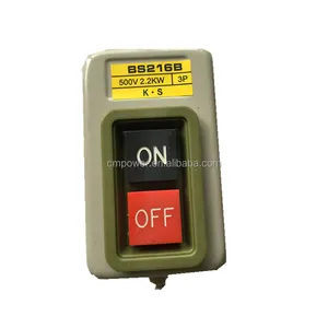 CMPOWER 500V 2.2kw BS216B on off push button switch