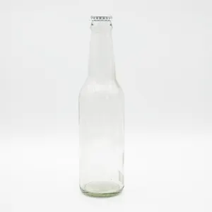Пивная бутылка 330 мл, флакон из кремниевого стекла для пива