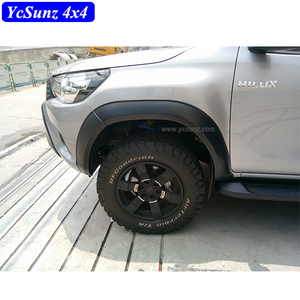 บังโคลนรถยนต์ YCSUNZ รุ่น Smooth <span class=keywords><strong>Hilux</strong></span> <span class=keywords><strong>Revo</strong></span> สีดำด้าน สำหรับ <span class=keywords><strong>Hilux</strong></span> <span class=keywords><strong>Revo</strong></span> <span class=keywords><strong>SR5</strong></span> ปี 2015-2018 - Product Image 2