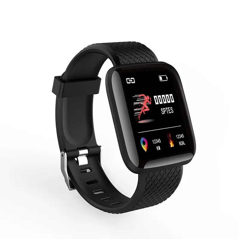 Big color screen Smart watch 116Plus bracelet Blood Pressure BT d13 smartwatch