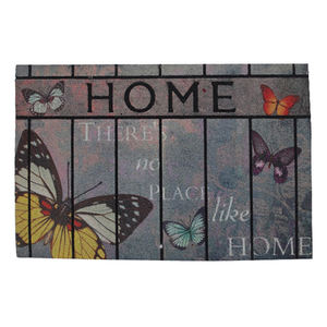 <span class=keywords><strong>Todo</strong></span> tiempo impreso alfombra de goma mariposa <span class=keywords><strong>hogar</strong></span> al aire libre Coco decorativos casa felpudo - Product Image 1