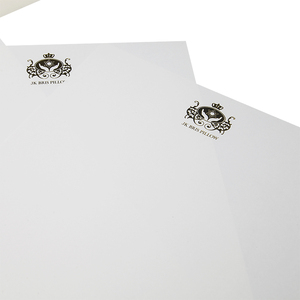 Bộ Phong Bì Đầu Thư Giấy Bạc Vàng Sang Trọng In Họa Tiết Văn Phòng Phẩm 100gsm Tùy Chỉnh - Product Image 6