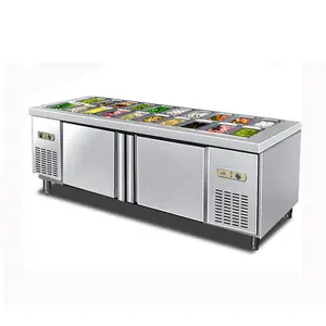Banco Refrigerato per Preparazione Pizza / Frigorifero Sottobanco per Insalate - Product Image 1