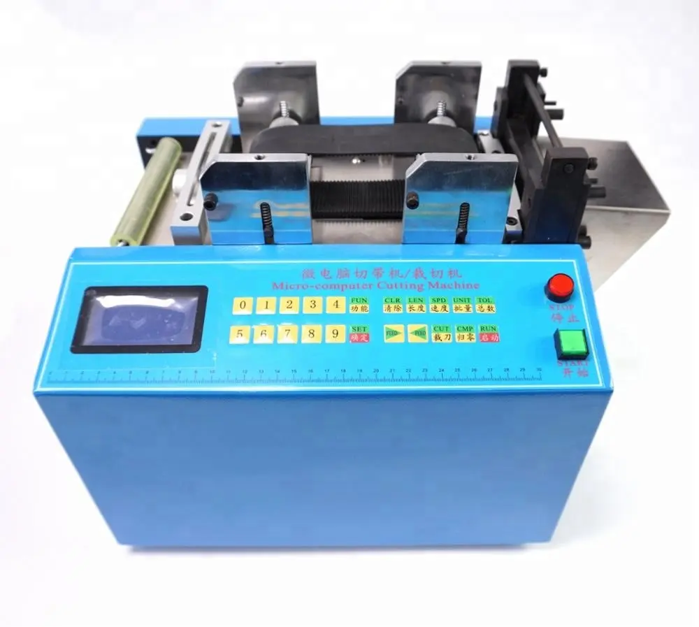 Máquina de corte de malha de nylon/cortador de manga de nylon