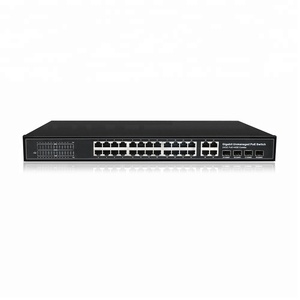 CCTV công suất cao PoE chuyển đổi công nghiệp SFP Gigabit Ethernet, Hệ thống camera an ninh 48V 4 8 16 24 48 cổng 8 cổng 24ch (Combo) - Product Image 2