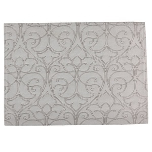 Jacquard Fabric 100% Polyester <strong>Placemats</strong> for Dining Table Cup <strong>Placemat</strong> Hardboard <strong>Red</strong> Coffee <strong>Placemats</strong> Cup Coaster Pad Mat - Product Image 2