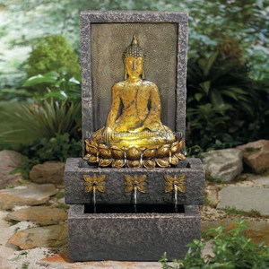 Statue <span class=keywords><strong>de</strong></span> <span class=keywords><strong>tête</strong></span> <span class=keywords><strong>de</strong></span> <span class=keywords><strong>Bouddha</strong></span> en pierre artificielle d'intérieur célèbre, décoration <span class=keywords><strong>de</strong></span> jardin en cascade, <span class=keywords><strong>fontaine</strong></span> d'eau - Product Image 6