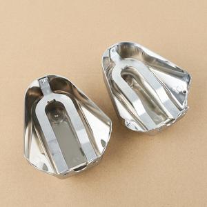 Cubiertas de eje trasero de barra cromada TCMT para Harley Davidson Softail Deluxe FLST Slim FLS - Product Image 3