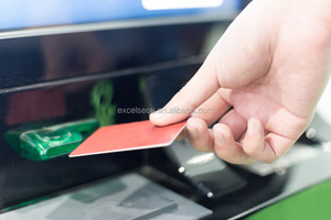 Ourlet fábrica Oem PVC Plástico Visa Banco Chip de Tarjeta De Plástico Blanco - Product Image 2
