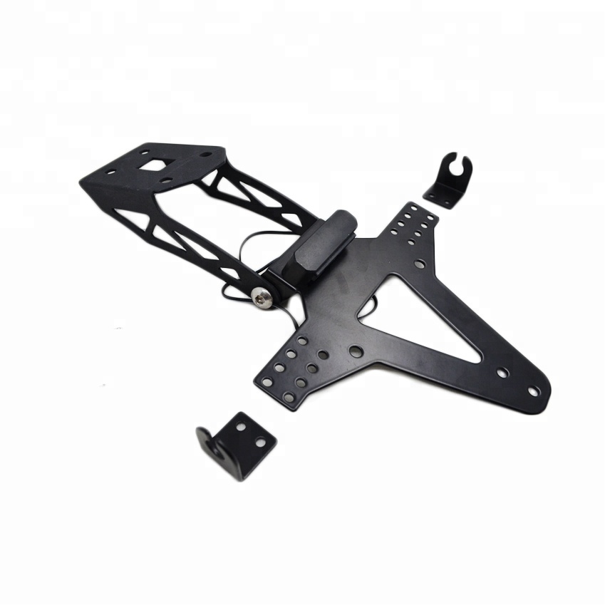 Мотоцикл номерной знак вешалка ХВОСТ опрятный Кронштейн черный держатель номерного знака для Z1000 2010