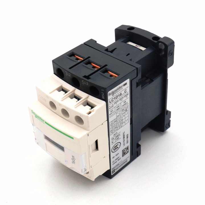 source lc1d18m7c 电机控制交流接触器 18a 3 相 24 v 110 v 220 v