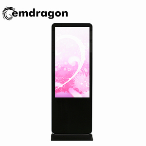 Digital <span class=keywords><strong>signage</strong></span> totem 55 inch staande lcd reclame-speler kiosk all in one pc Super dunne/Ultra dunne - Product Image 2