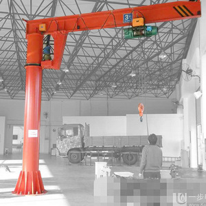 चीन लचीला प्रकाश बीम स्तंभ स्तंभ slewing बिजली रोटरी 1ton पाल क्रेन कीमत