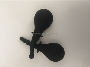 ลูกยางสวนล้างช่องคลอดและทวารหนัก ทำจากสแตนเลสใส - Product Image 3