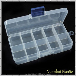 10 Hộp Đựng Đồ Thủ Công Có Thể Điều Chỉnh Rõ Ràng, Hộp Nhựa Trang Sức Trong Suốt, Có Ngăn - Product Image 4