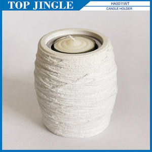 Soporte moderno para velas de té con forma de hilo - Product Image 1