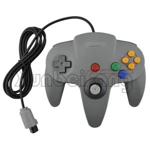 Wired בקר משחק Pad ג 'ויסטיק עבור Nintend 64 עבור N64 קונסולת משחק וידאו בקר Gamepad ג' ויסטיק עבור N64-bit בקר