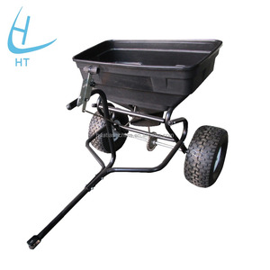 Giardino Fertilizzante Spreader carrello strumento, prato seme spreader/manuale fertilizzante spreader