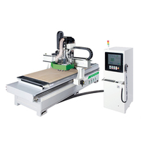 Machine de fraisage CNC à nesting 3D CA12, moteur servo, machine de fraisage CNC pour le travail du bois, 4 axes avec broche de 6 kW, 9 kW UA 481 CNC
