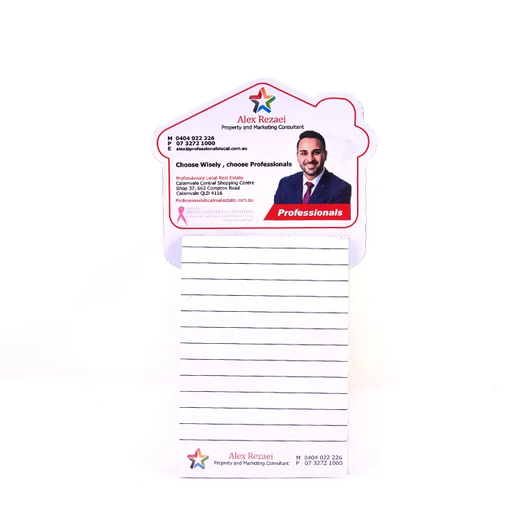 Personal Design Refrigerator Magnet Notepad For Advertising