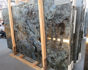 Diapositives en granit bleu, nouvelle étoile labradorite, afrique du sud, pour carreaux de sol extérieurs 100x100 - Product Image 2
