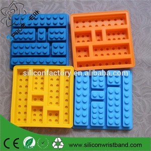 Faire figurine Lego et briques Silicone moule à gâteau bac à glaçons <span class=keywords><strong>chocolat</strong></span> Jello Mol - Product Image 6