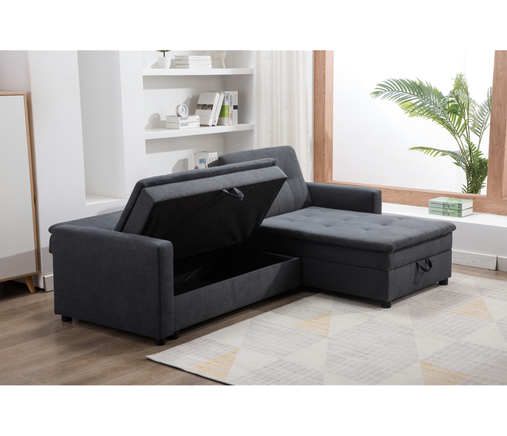 Современный и Рациональный дизайн, три сиденья + кресло с функцией хранения, диван-кровать для гостиной