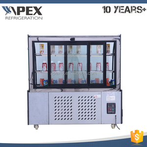 China Continental refrigerador vitrina vitrina panadería pastel de Estilo Europeo para el <span class=keywords><strong>supermercado</strong></span> o en la cocina - Product Image 3