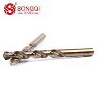 SONGQI Jeu de 13/19/25 forets hélicoïdaux HSS M35 pour percer l'acier inoxydable dans une boîte en fer