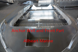 Barco de pesca deportiva de aluminio de 4,2 M/5m con motor fuera de borda para surf al aire libre en ríos y lagos para exportación - Product Image 3