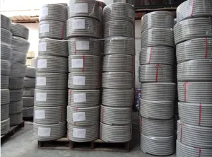 Flexible Pvc Pipe Plastic PVC Solar Flexible Electrical Corrugated Cable Conduit Pipe