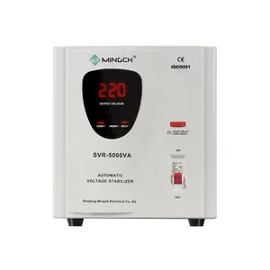 Mingruch — régulateur de tension automatique 220V, relais/Servo, 1kva, 2kva, 3kva, 5kva, 8kva, 10kva AC, monophasé