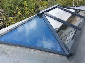 Fenêtre de toit panoramique insonorisée et pare-balles, à lumière naturelle, pour toits plats, fabriquée en Chine, avec ouverture automatique - Product Image 2