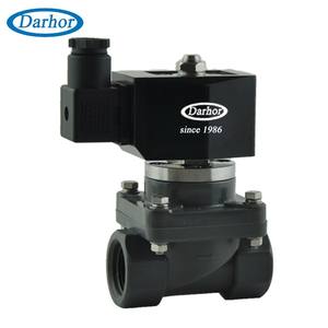 2ウェイUPVCCPVCソレノイドバルブ化学工業用プラスチックバルブ防食ソレノイドバルブ110v220v - Product Image 4