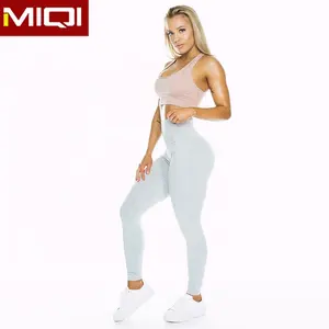 Kustom Wanita Sport Bra Set dengan Celana Ketat Grosir Yoga Bra Wanita Tinggi Pinggang Celana Yoga