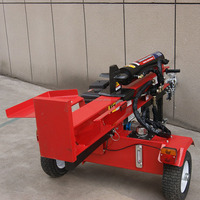 Séparation de bûches à vis 40T, séparateur de bûches manuel, séparateur de bûches de moteur diesel, vente en gros, fabriqué en chine