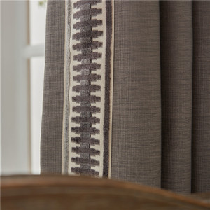 Venta al por mayor de poliéster Jacquard cortina de terciopelo Trim - Product Image 2