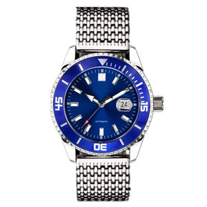 Montre-<span class=keywords><strong>bracelet</strong></span> de luxe pour hommes, mouvement mécanique, automatique, <span class=keywords><strong>bracelet</strong></span> en acier, 10atm - Product Image 1