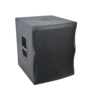 Rqsonic caixa de som wf15s profissional, caixa de som para armário de madeira profissional de 15 '', 550w, design dj