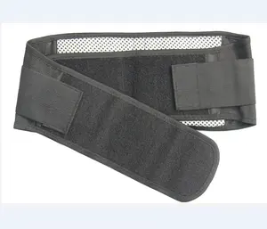 Ajustável Turmalina Auto-aquecimento Terapia Magnética Cintura Belt Suporte Lombar Voltar Cintura Suporte Brace # HYD-08