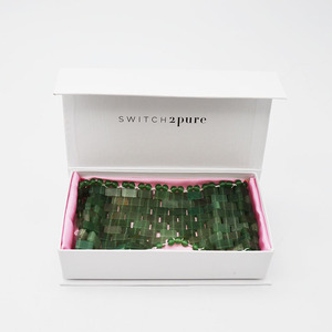 <span class=keywords><strong>Masque</strong></span> pour les yeux en jade naturel et en quartz rose, best-seller, personnalisable, pour la beauté du visage, anti-âge - Product Image 6