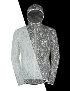 Lightweight <strong>Reflective</strong> Hooded <strong>Running</strong> <strong>Jacket</strong> - Product Image 1