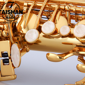 <span class=keywords><strong>Sassofono</strong></span> Contralto Professionale in Mi Bemolle Gold Keys con Ance <span class=keywords><strong>e</strong></span> Bocchino - Product Image 6