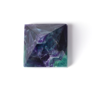 <span class=keywords><strong>Pyramide</strong></span> en cristal de fluorite arc-en-ciel naturelle en gros pour presse-papiers - Product Image 5