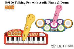 oem 2014 los niños <span class=keywords><strong>hablando</strong></span> pluma de audio <span class=keywords><strong>con</strong></span> <span class=keywords><strong>el</strong></span> aprendizaje de la música de piano y <span class=keywords><strong>el</strong></span> tambor de pasado <span class=keywords><strong>el</strong></span> ce y rohs sgs - Product Image 1