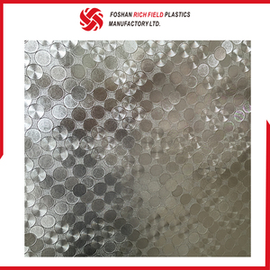 कारखाने के निर्माण पीवीसी Soild धातु Nonwoven सोने मेज़पोश उभरा टेबल कपड़ा - Product Image 2