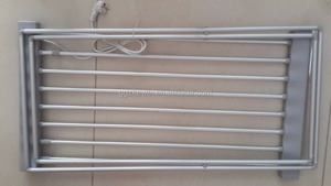 2025 Bestseller Aluminium Automatischer Elektrischer Wäscheständer 3-stufiger Trockenständer Faltbarer Wäscheständer für Badezimmer - Product Image 3